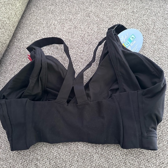 NWT SPANX Bra-Llelujah Wireless Smoothing Nursing Bra Black, Size Large - Picture 2 of 6
